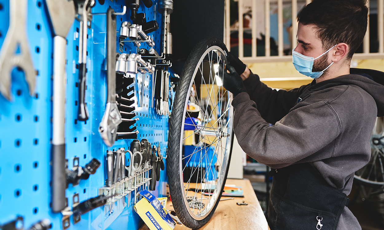 Réparation et entretien de vélos